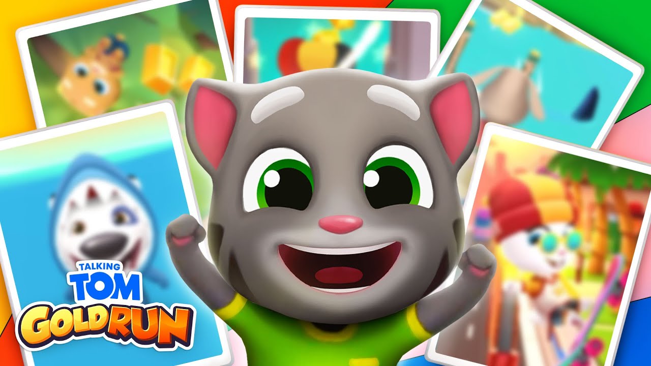 Top 5 Worlds! ☀️🏆 Summer 2022 in Talking Tom Gold Run (NEW Gameplay)