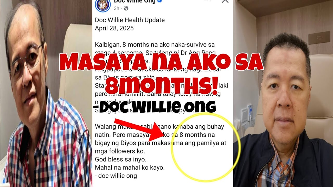 DOC WILLIE ONG HEALTH UPDATE!