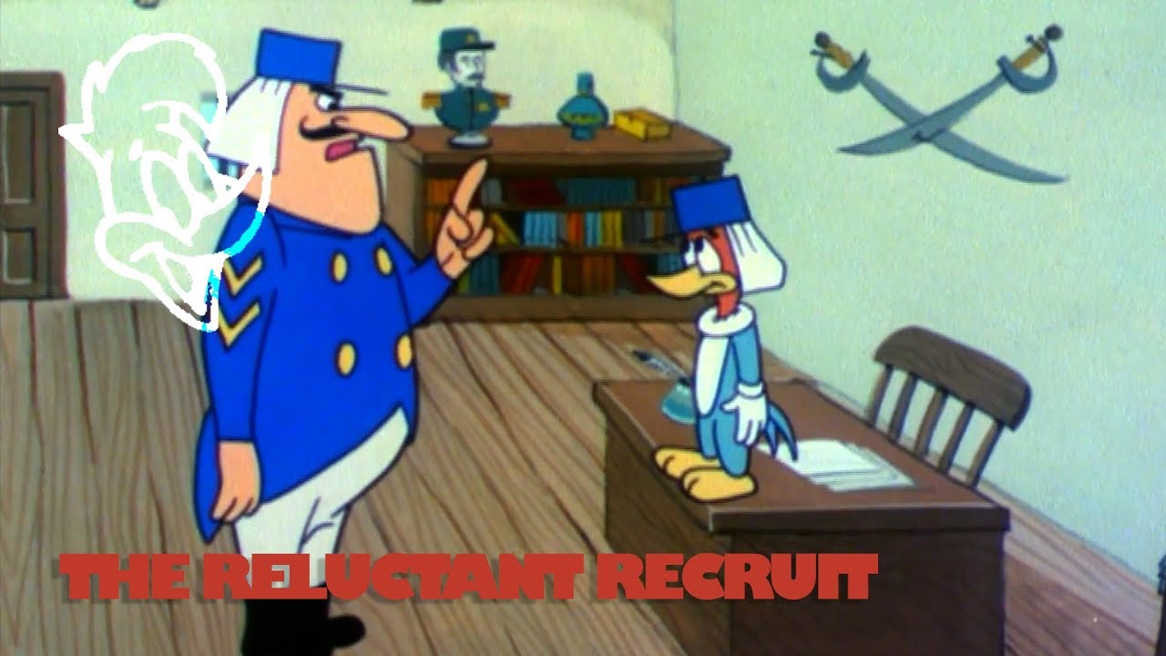 Woody Woodpecker in The Reluctant Recruit | A Walter Lantz Production