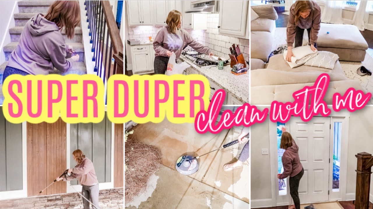 SUPER DUPER EXTREME CLEAN WITH ME! | INSIDE & OUTSIDE