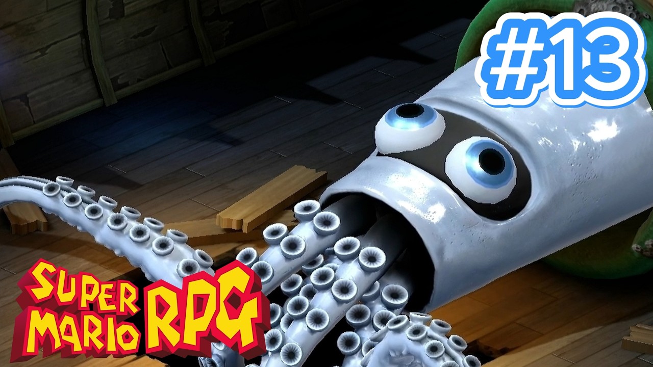 【スーパーマリオRPG】イカが大好物なのでイカ焼きにするマリオがn回目の冒険に出る#13