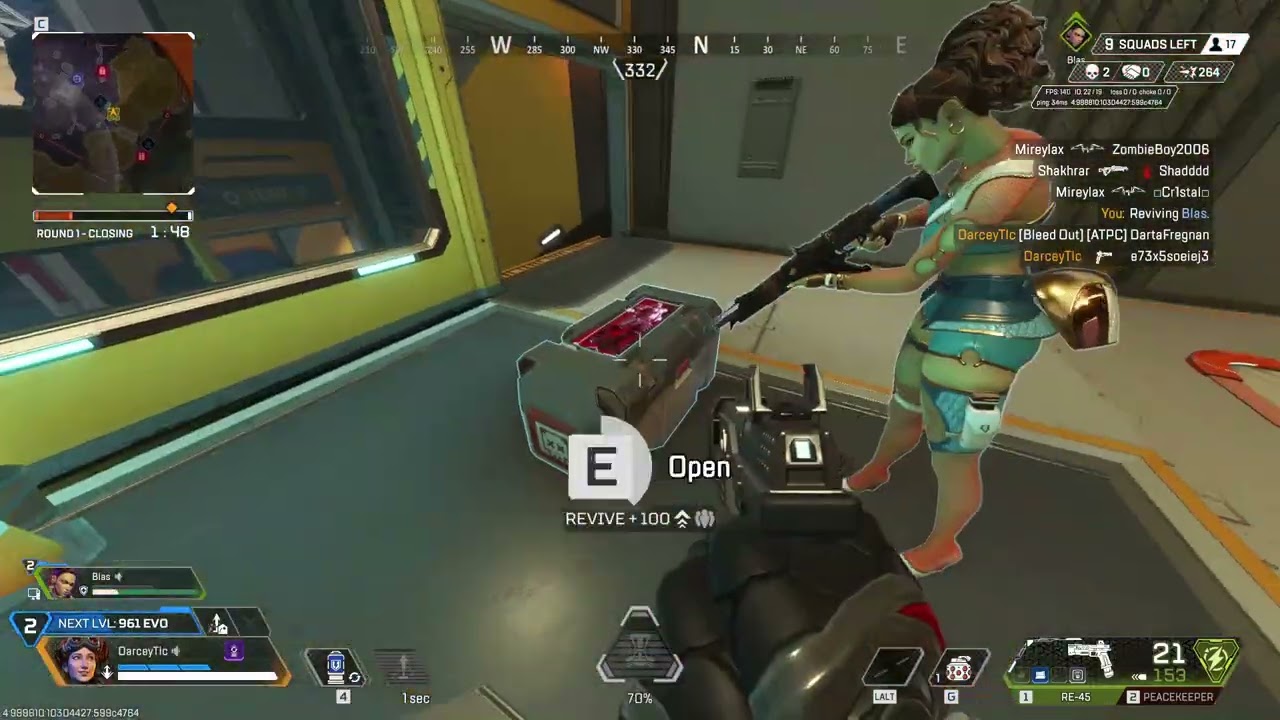 The exciting fight (Apex legends).