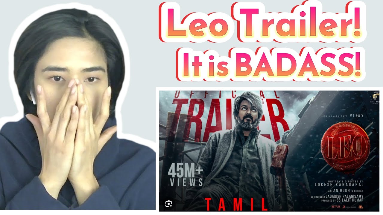 Filipina Reaction to Offical Leo Trailer l Thalapathy Vijay | Lokesh Kanagaraj | Anirudh Ravichander