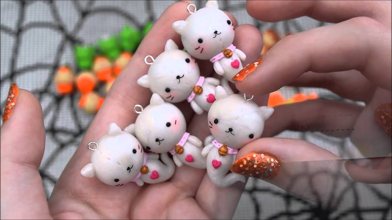 Halloween Shop Update - Polymer Clay Charms Available Now!