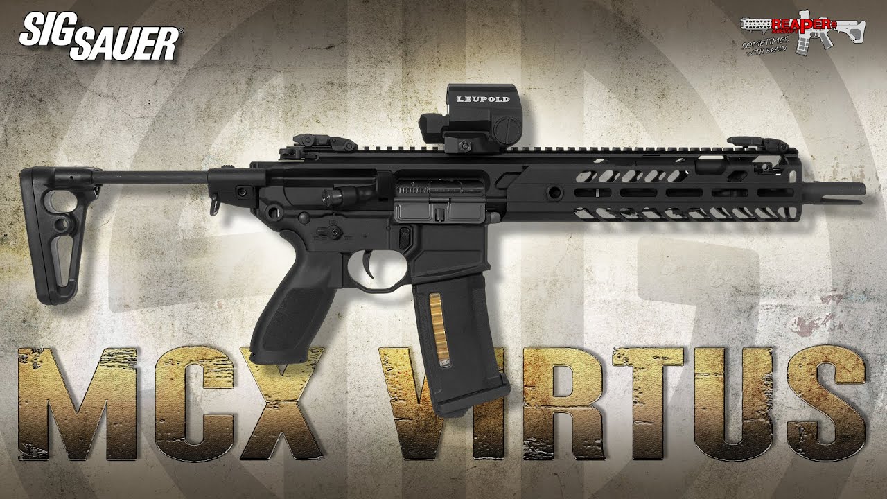 [Review] VFC | SIG SAUER MCX Virtus - 6mm S-AEG Airsoft/Softair Test (German,DE)