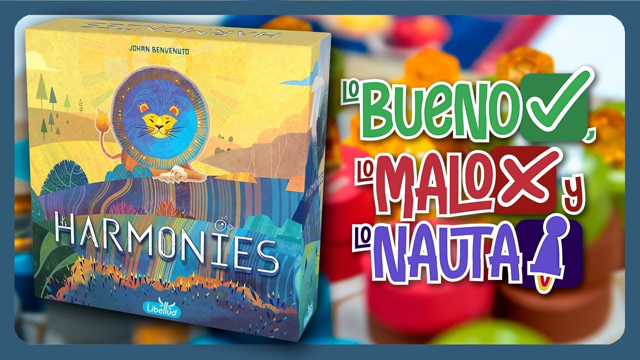 🏆 ¿Jueguito bonito? HARMONIES es un rompecabezas mental🐿️ Lo Bueno, Lo Malo y Lo Nauta🚀