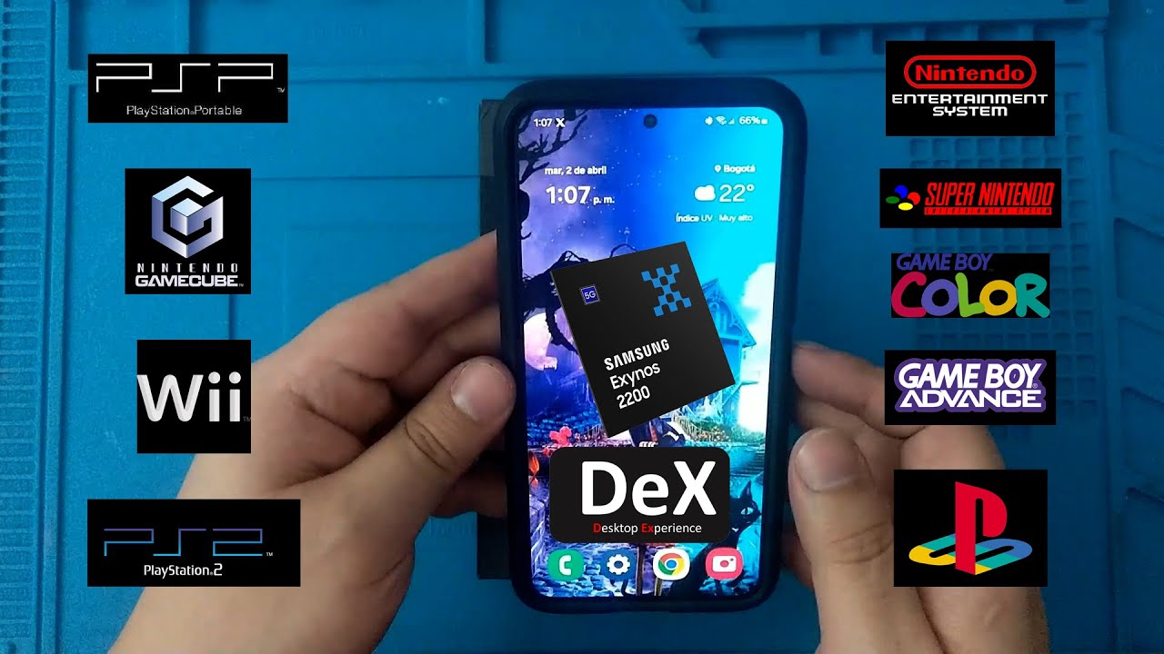 SAMSUNG GALAXY S22 LO EMULA TODO -- PRUEBAS EN GAMING + SAMSUNG DEX