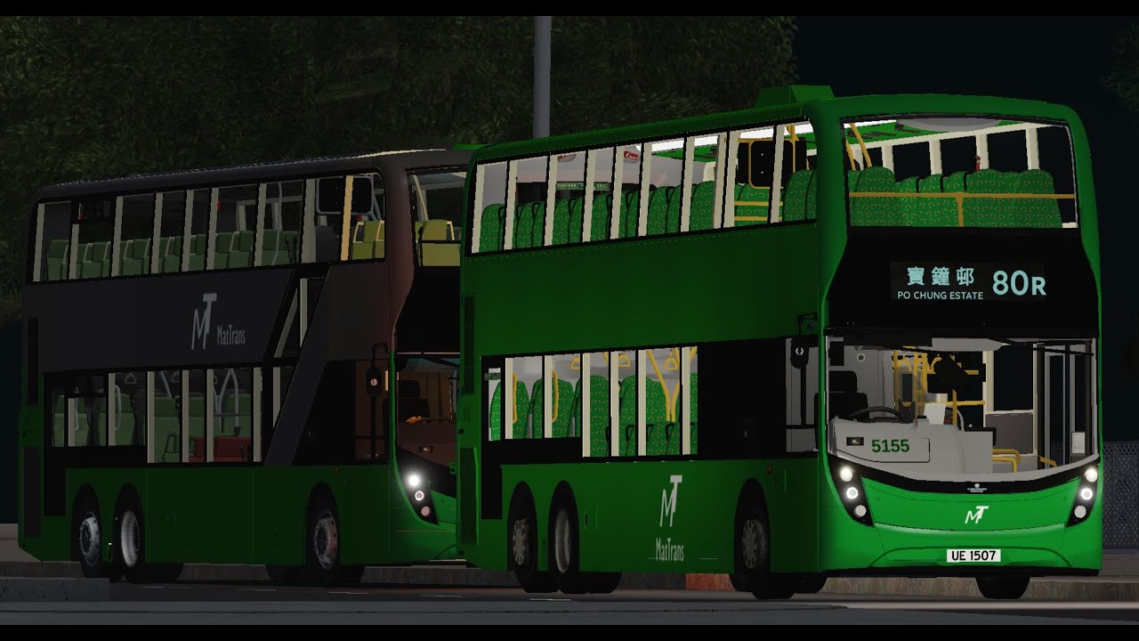 [Roblox Gameplay Ep1293] Roblox 西門市80R線(往寶鐘邨) West Door Route 80R (to Po Chung Estate)