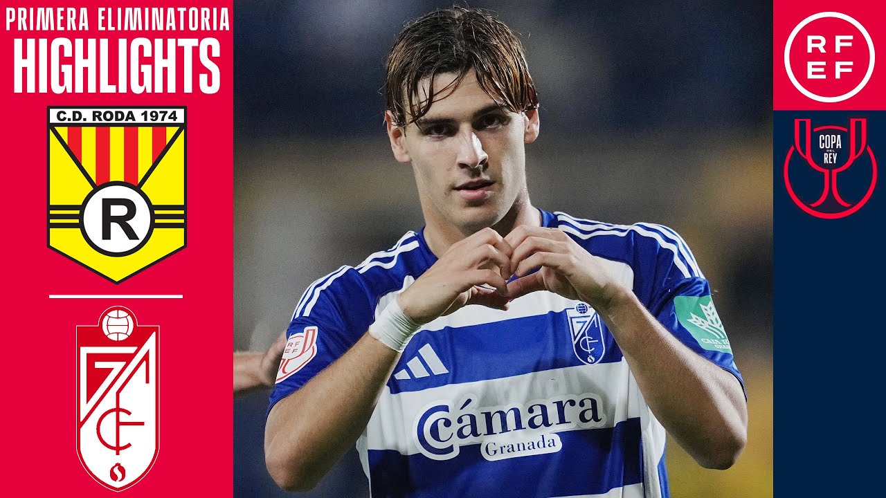 Resumen #CopaDelReyMAPFRE | CD Roda 1-5 Granada CF | Primera Eliminatoria | Temp. 2025/26