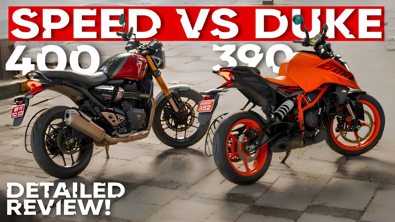 2024 Triumph Speed 400 vs KTM Duke 390: Which is the Best? | Comparison