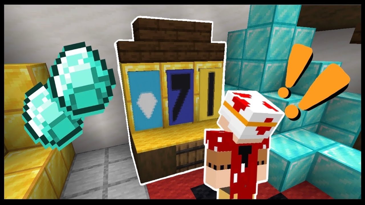 Как сделать рабочий игровой автомат в Minecraft