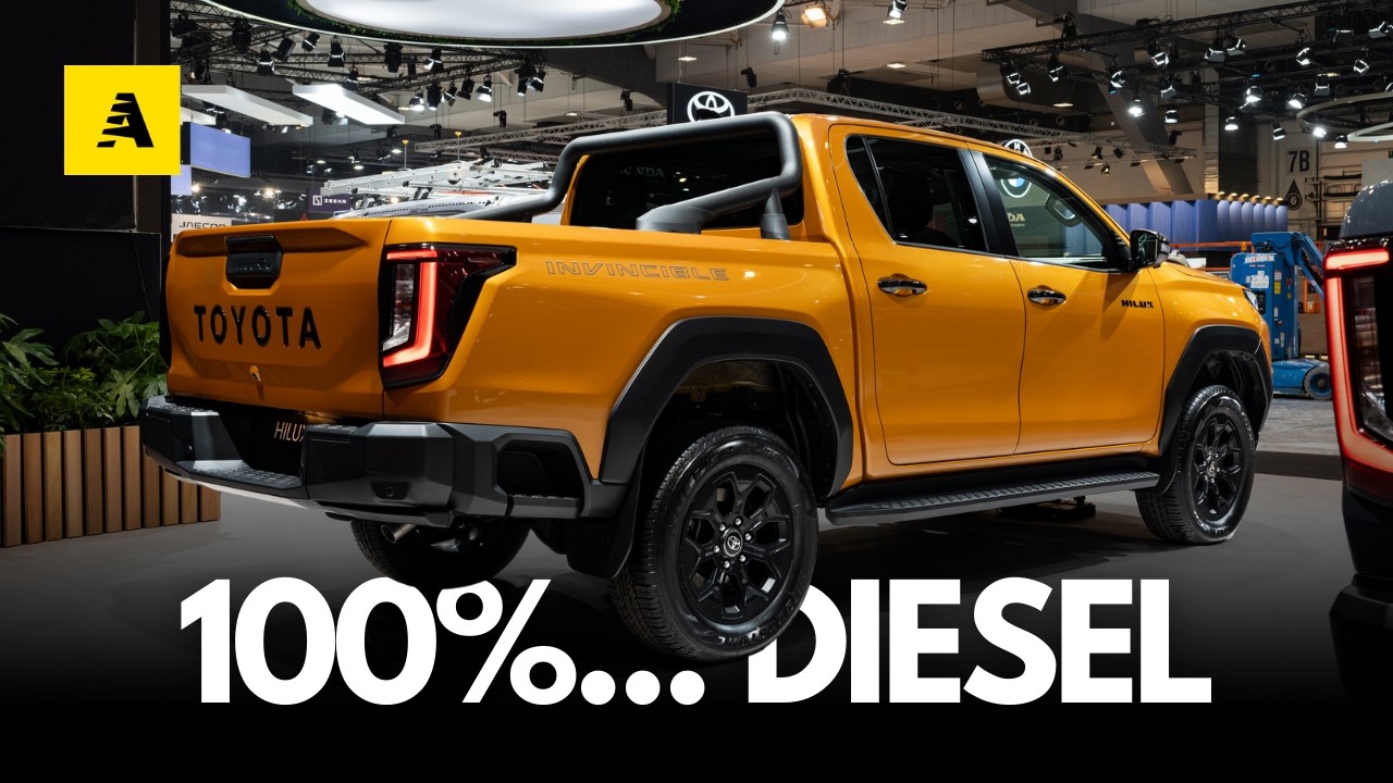 Nuova Toyota Hilux 2026: Diesel 48V, elettrica e persino a idrogeno