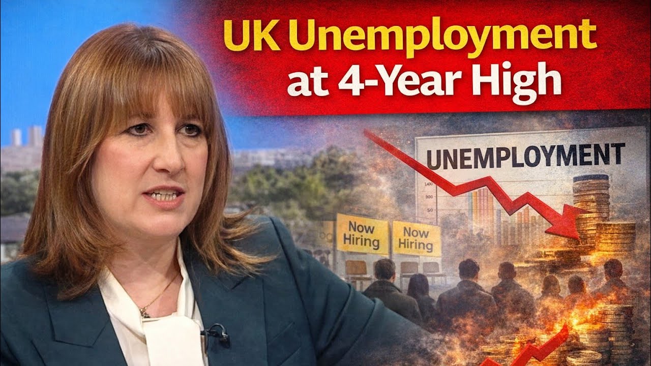 Rachel Reeves Facing More Grim News Over Jobs Data!