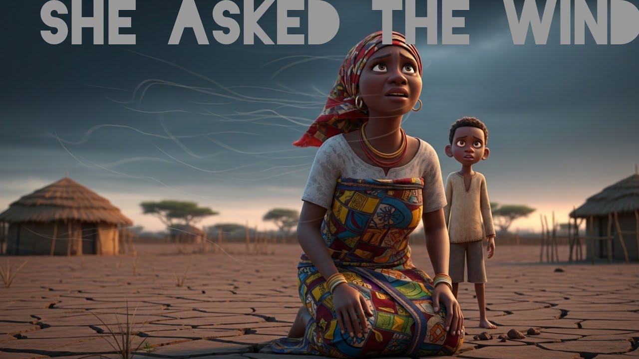 The Mother Who Spoke to the Wind (Part 1) | The Village Without Rain. #africanfolktales #viral.