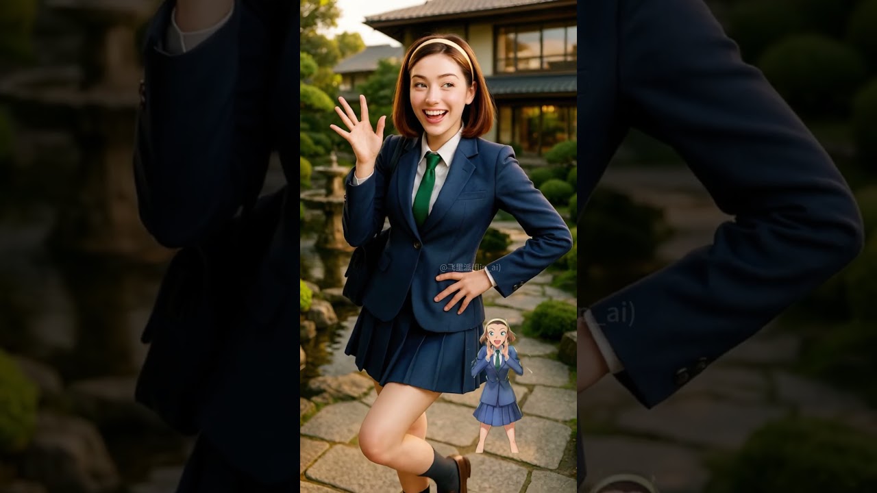 Real life Detective Conan characters like you never seen before! #detectiveconan #aivideo #shinichi