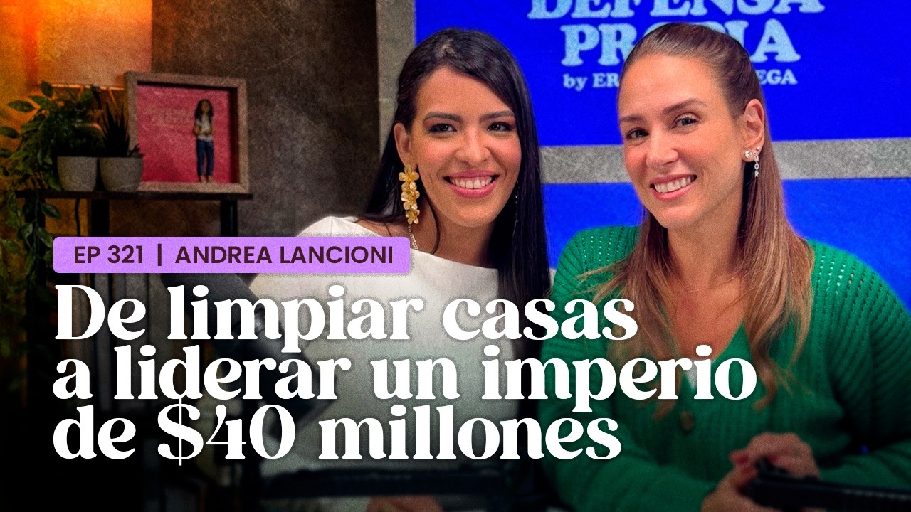 Superar el AUTOSABOTAJE fue su verdadero TRABAJO  💸 Andrea Lancioni En Defensa Propia