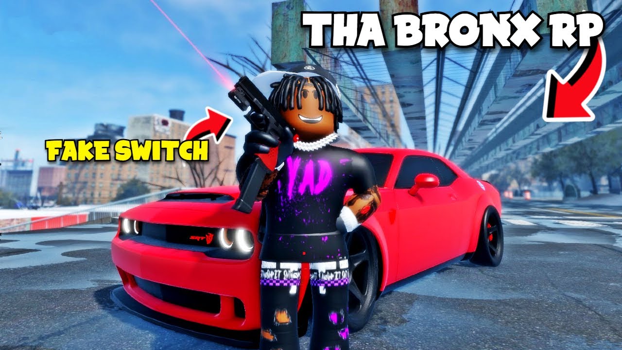 Scamming PEOPLE with a FAKE SWITCH in Tha Bronx 2 Rp! (ROBLOX)