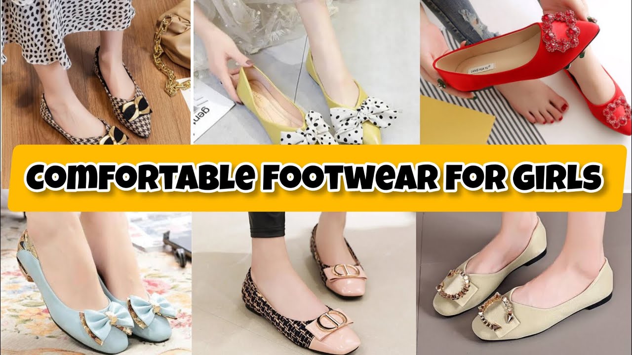 Comfortable Footwear For Girls ✨#shoes#sandals#footwear#heels