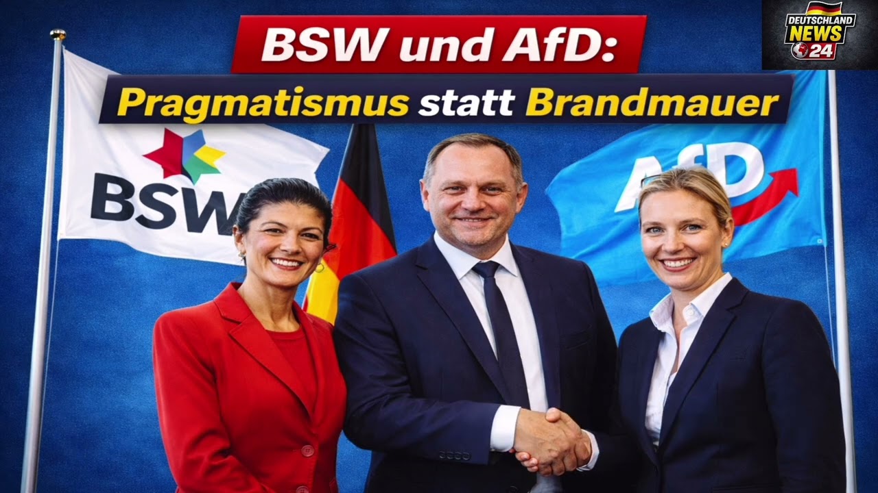 BSW und AfD: Pragmatismus statt Brandmauer?