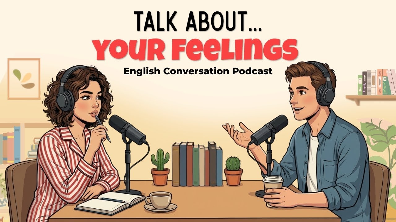 How to Talk about Your Feelings in English | English Podcast for Easy Conversation