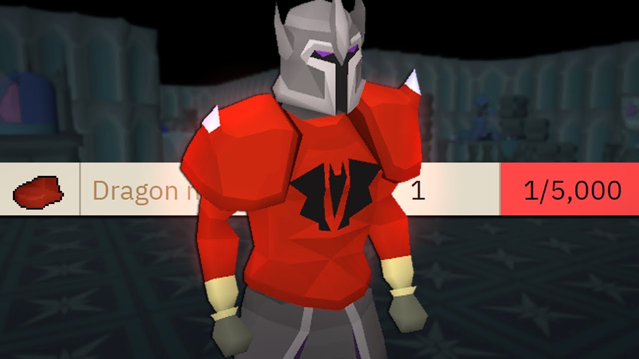 Can I Get A Dragon Platebody In 5000 Rune Dragons? - On Drop Rate