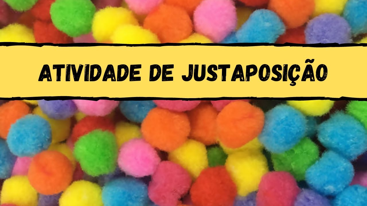 ATIVIDADE DE ESTIMULA&Ccedil;&Atilde;O VISUAL - JUSTAPOSI&Ccedil;&Atilde;O DE CORES