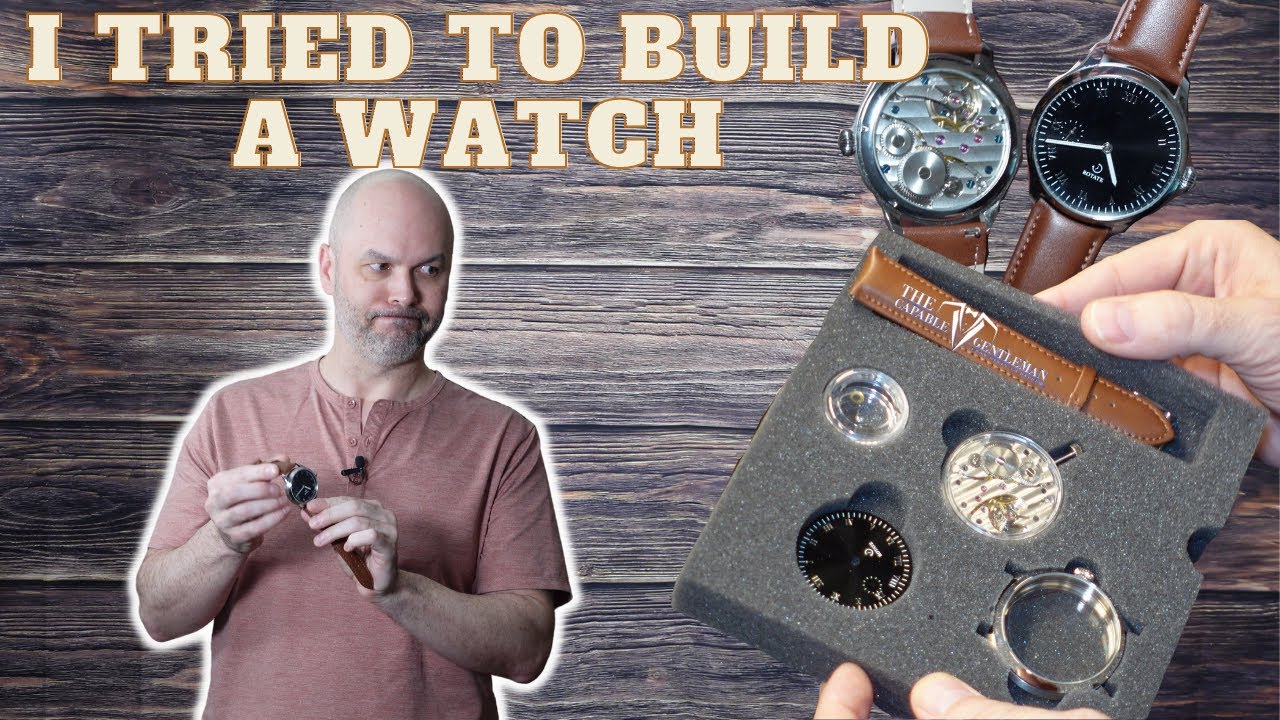 Building My Own Watch -- A Kit From @RotateWatches