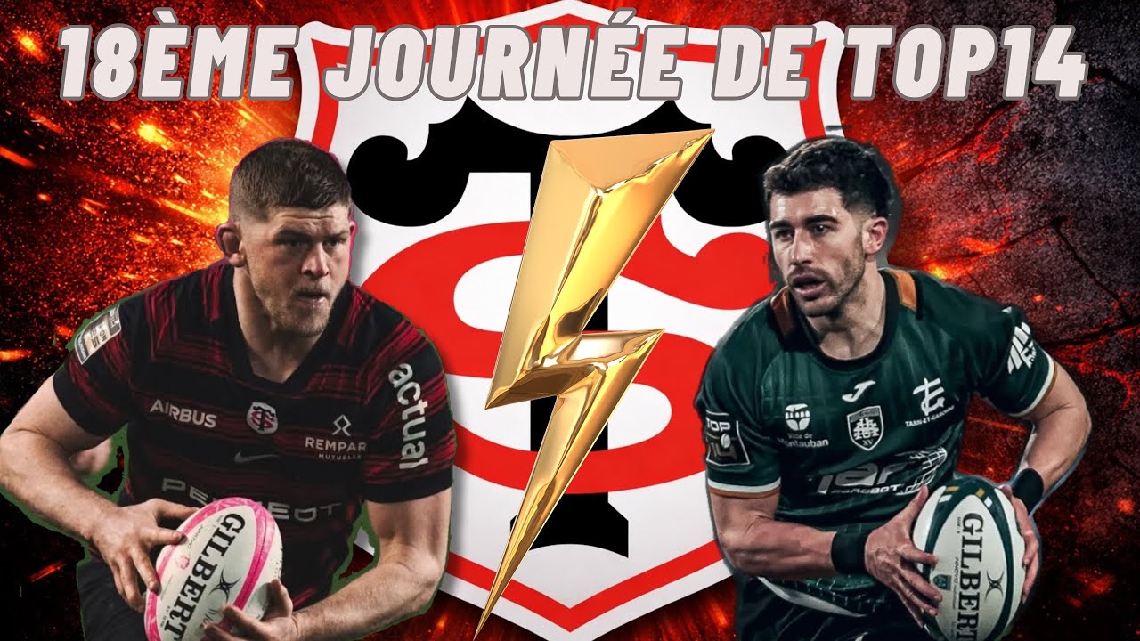 Avant-match ST-🔴⚫️MT+18ème journée de TOP 14 #stadetoulousain #top14 #rugby 