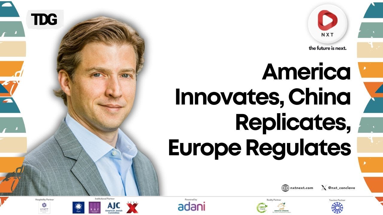 NXT Conclave : Alec Ross Breaks Down the Innovation Landscape America Innovates, China Replicates!