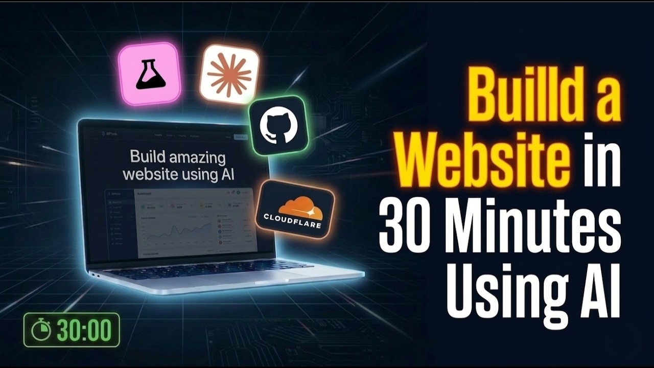 App built - what's next? Build an AMAZING website using AI in 30mins!