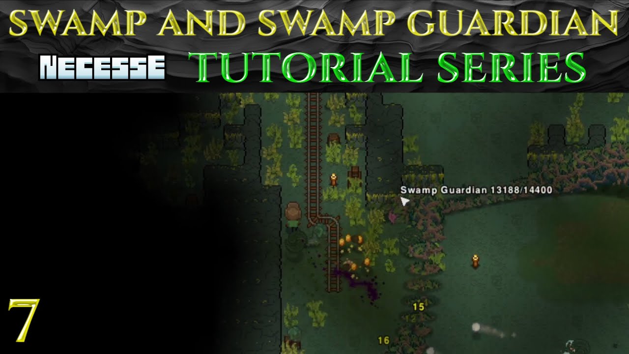 SWAMP AND SWAMP GUARDIAN - Beginners Guide NECESSE Tips 07