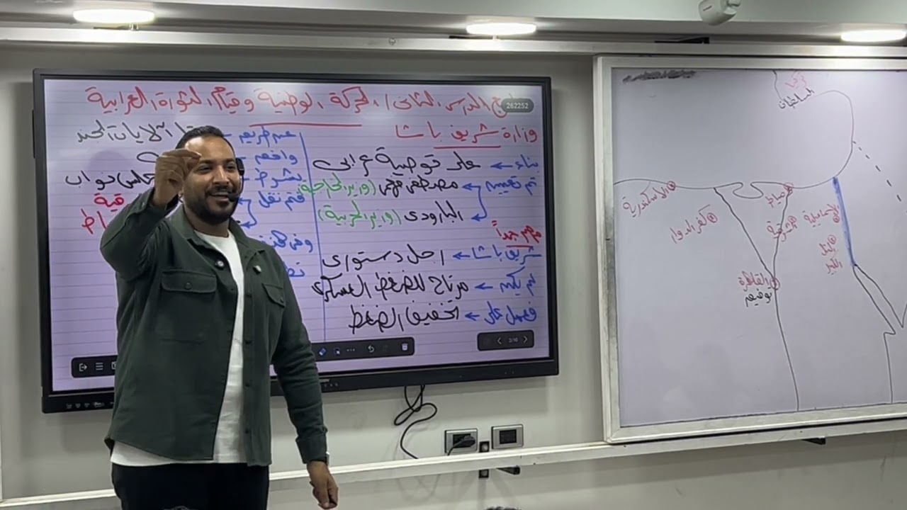 3 ثانوي - شرح الفصل الثالث - الجزء الأخير من الثورة العرابية - مستر كريم مرسي