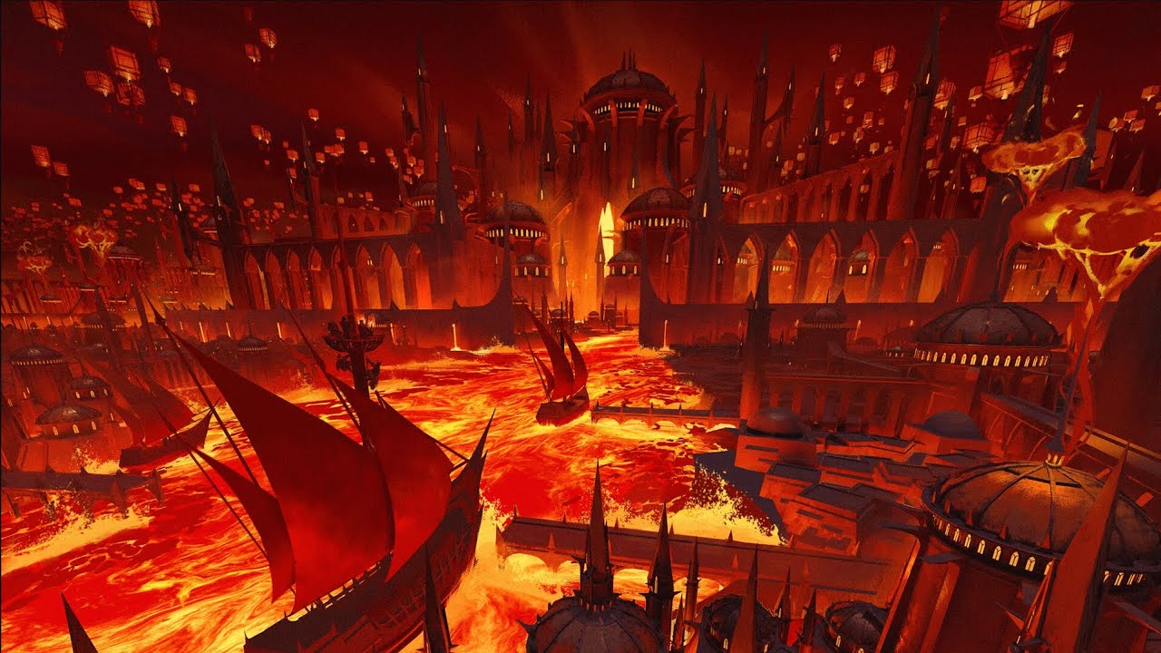 Elemental Plane of Fire - D&D Lore Through the Editions