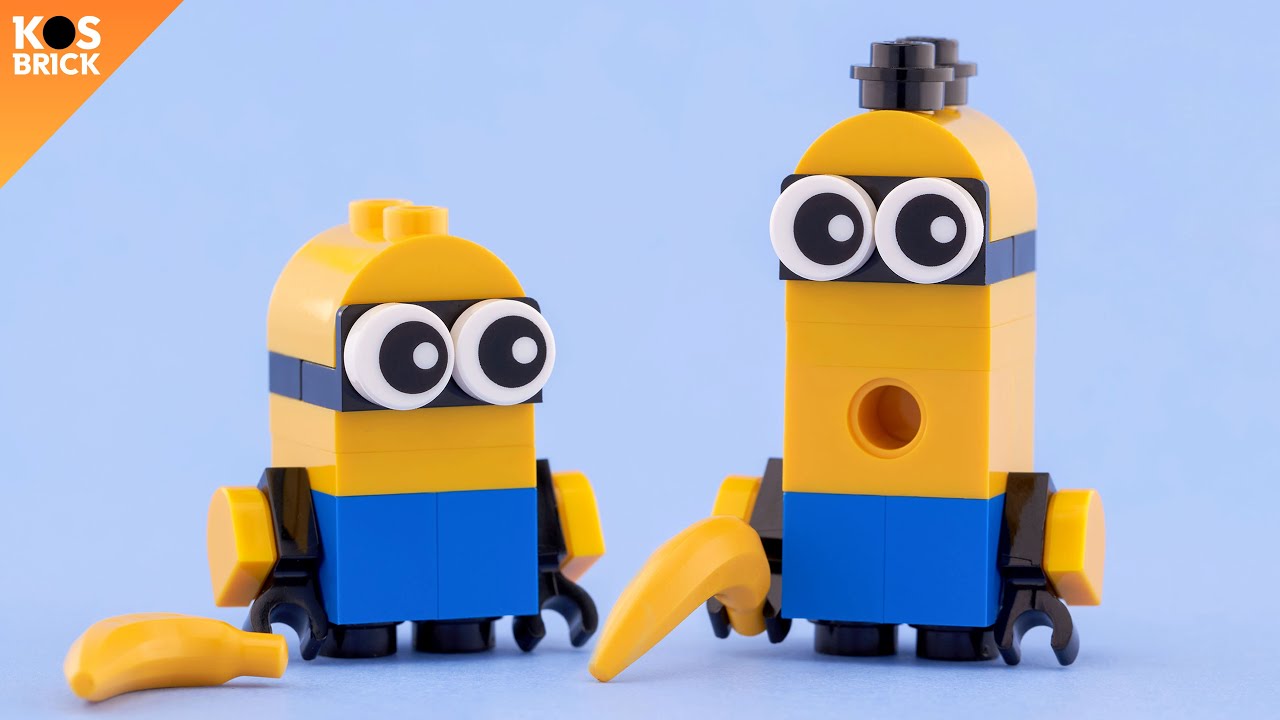 Lego Minions Bob & Kevin - Despicable Me (Tutorial)