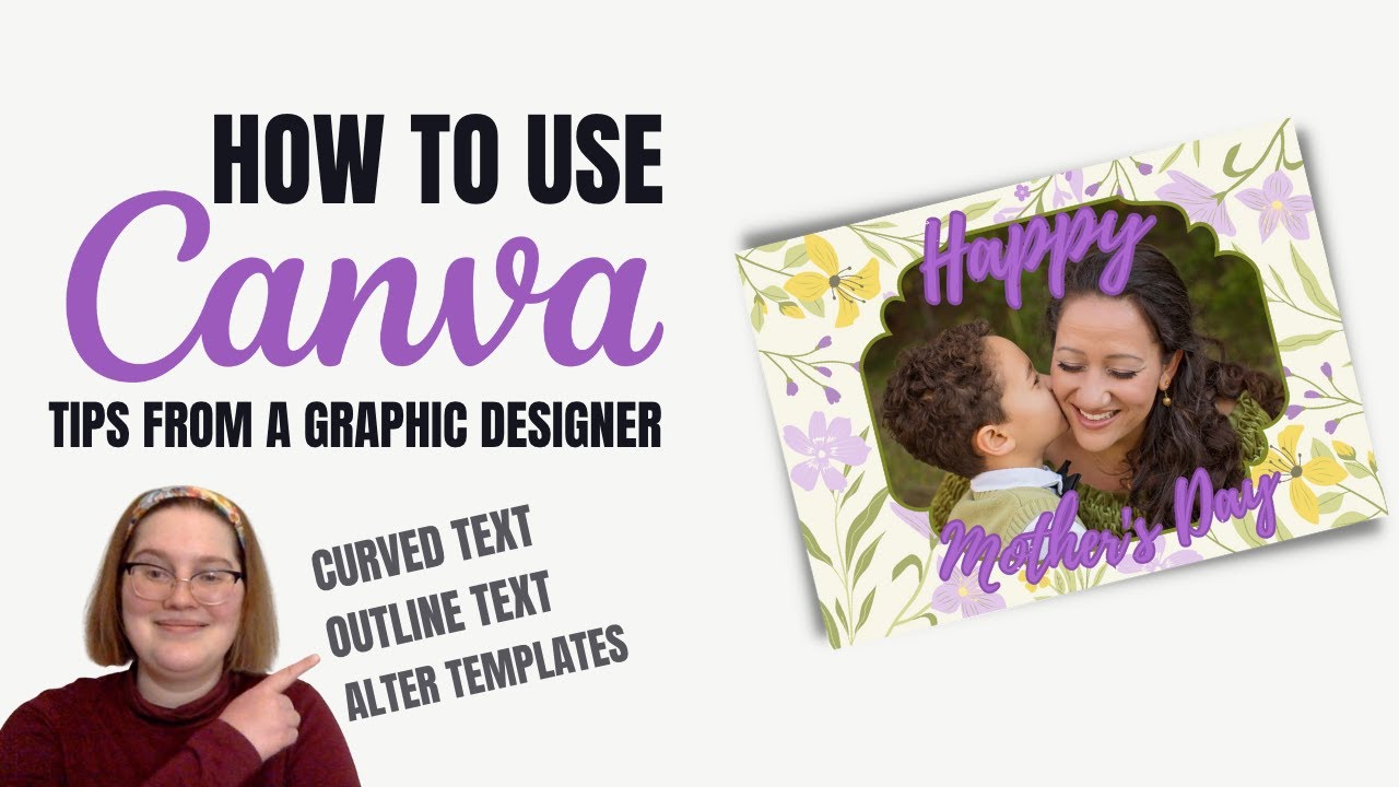 How To Make A Mother's Day Card in Canva