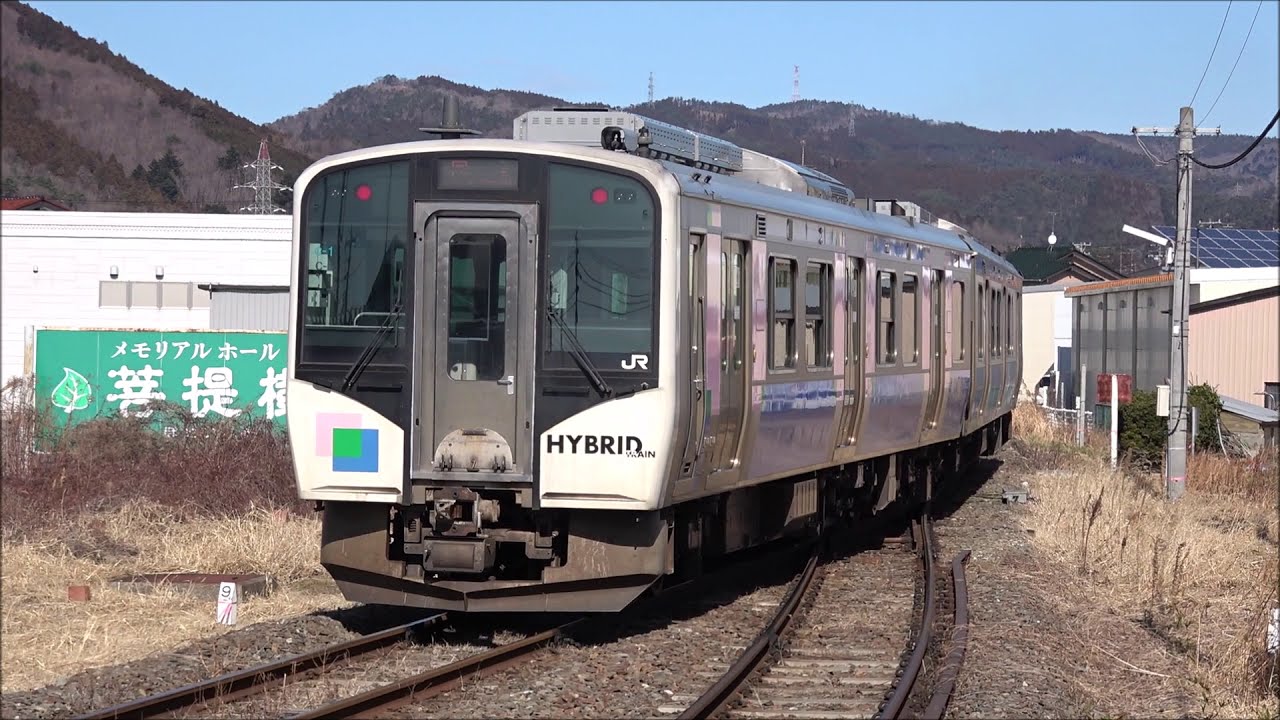 HB-E210 石巻線で乗務員訓練試運転