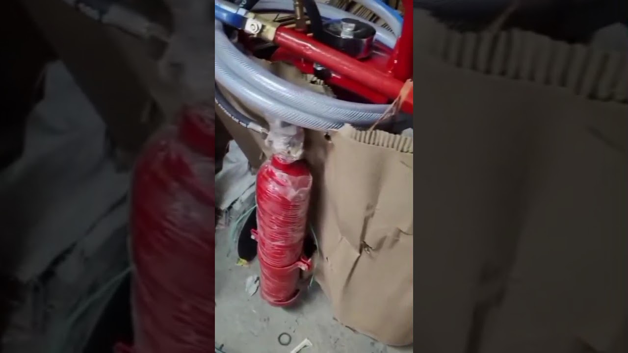 ABC Trolley Type fire extinguisher capacity 25kg with co2 type 🧯🔥