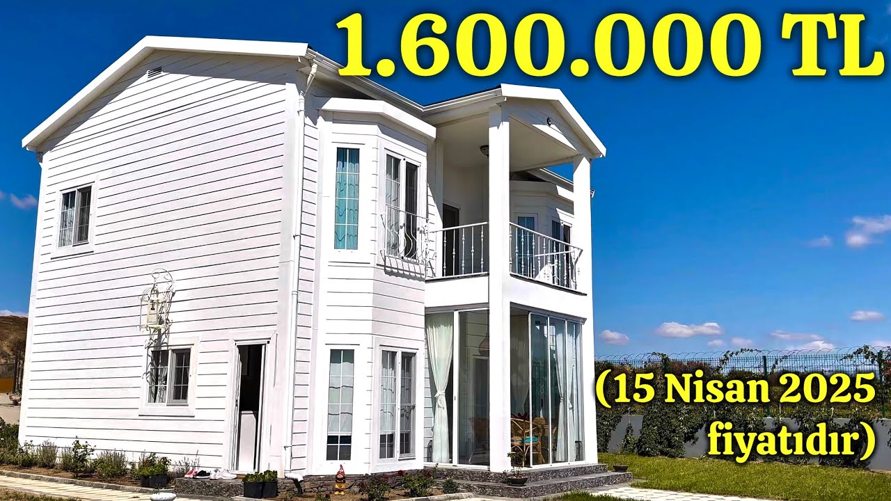 157 m² Kampanyalı 4+1 Dubleks Prefabrik Ev Turu FİYATI (15 Nisan 2025) Lüks Çelik Ev Modeli