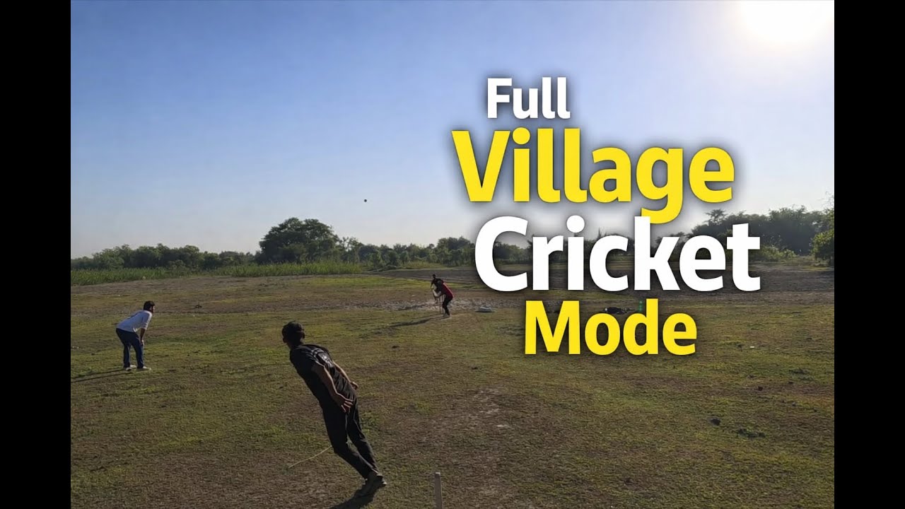 How many runs can Bunny score in 3 overs? #villagecricket #cricket #cricketaddict #cricketlover