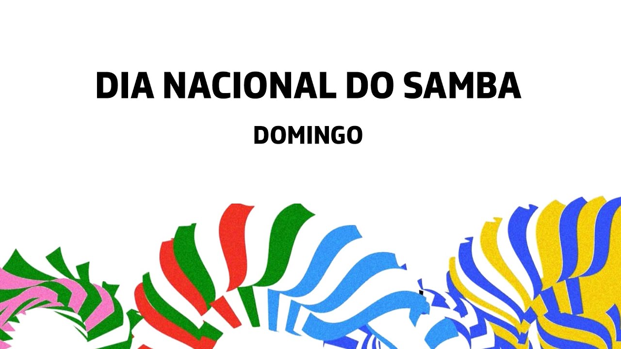 Evento do dia nacional do samba - ao vivo (domingo)