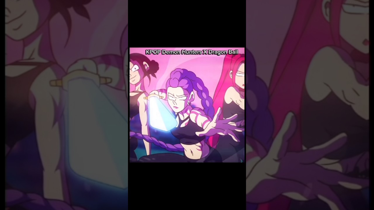 💥 K-pop Demon Hunters X Dragon ball/ Edit /Animation/ Funny 🔥 