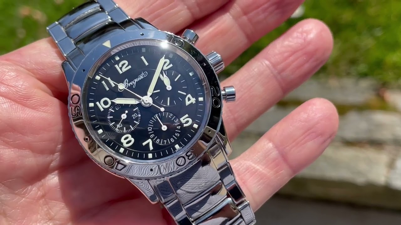 FOR SALE - Breguet Type XX Aeronavale Ref. 3800, tritium dial, full set - www.chrono-scope.ch