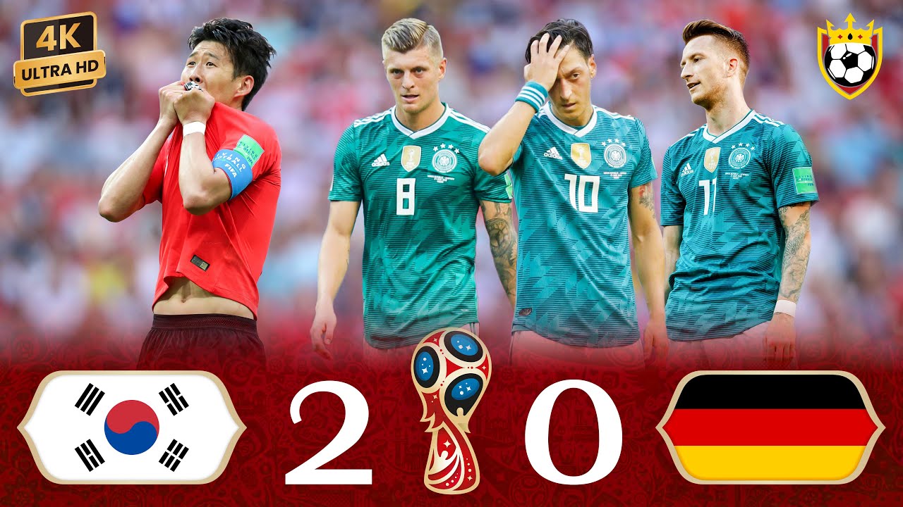 Корея шокировала мир и выгнала Германию с чемпионата мира 🤯💥🔥 ❯ Южная Корея (2-0) Германия ● 4K 🎬