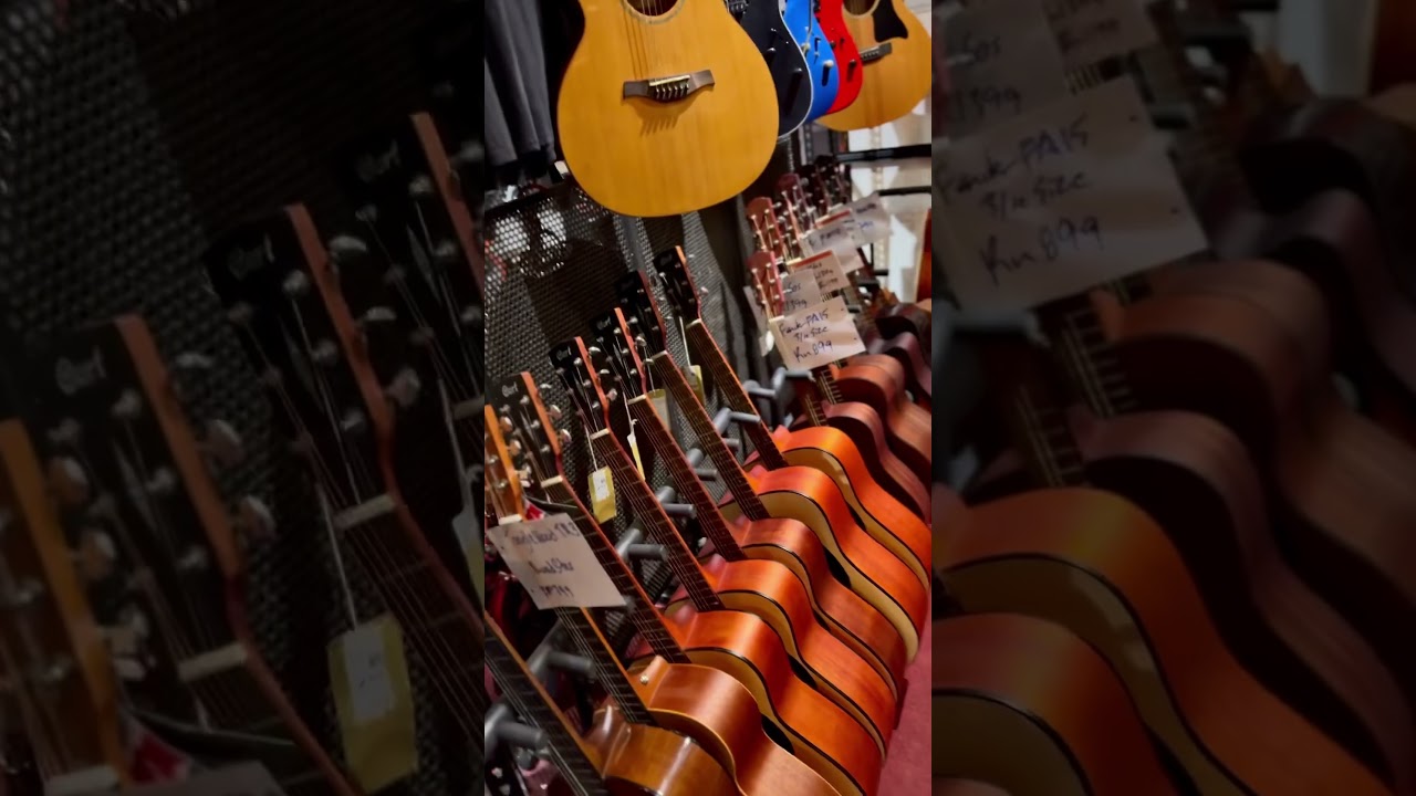 Cort Solid Top GA5F-Koa Cutaway Acoustic-Electric Guitar