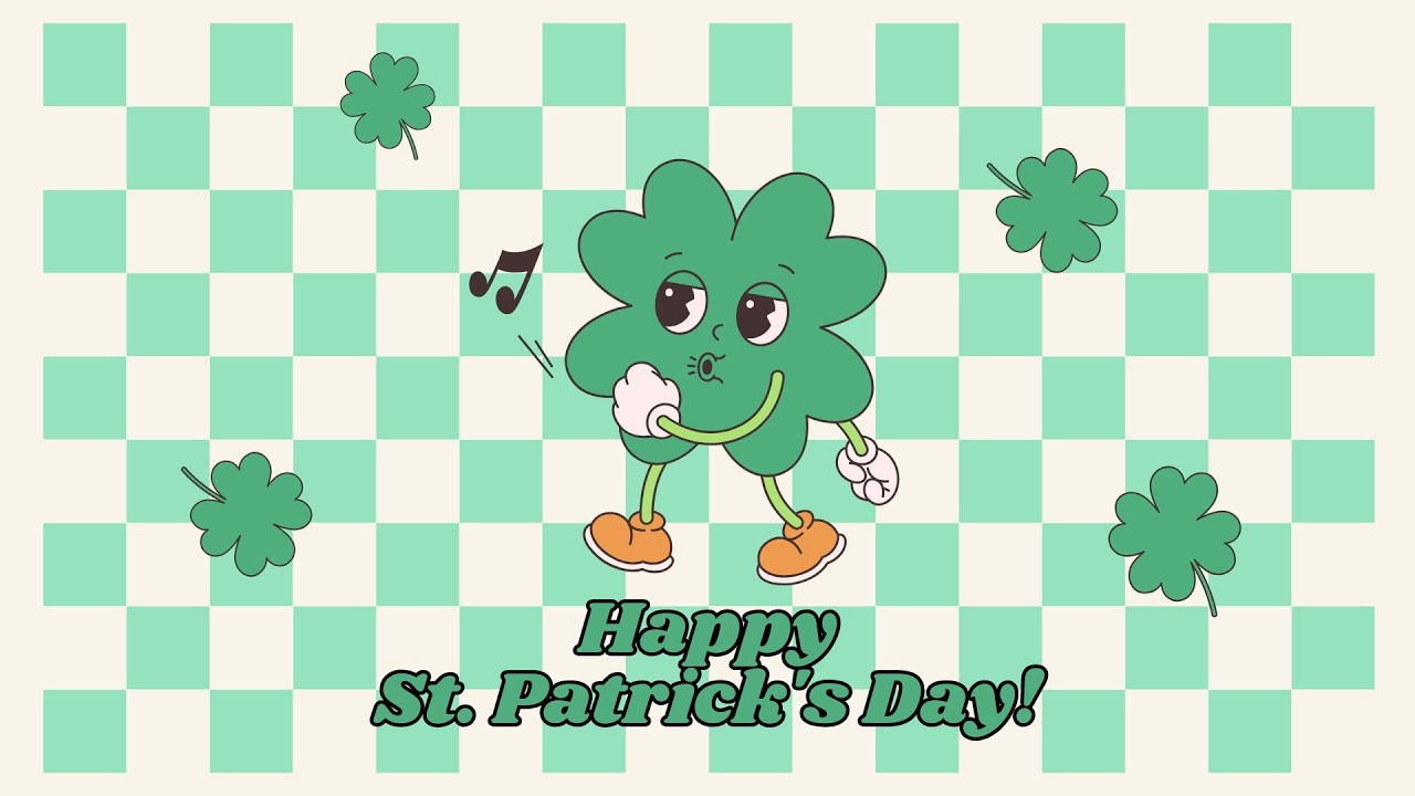 St. Patrick’s Day Wallpaper 🍀 | 30 Minute Animated Party TV Screen | Irish Music