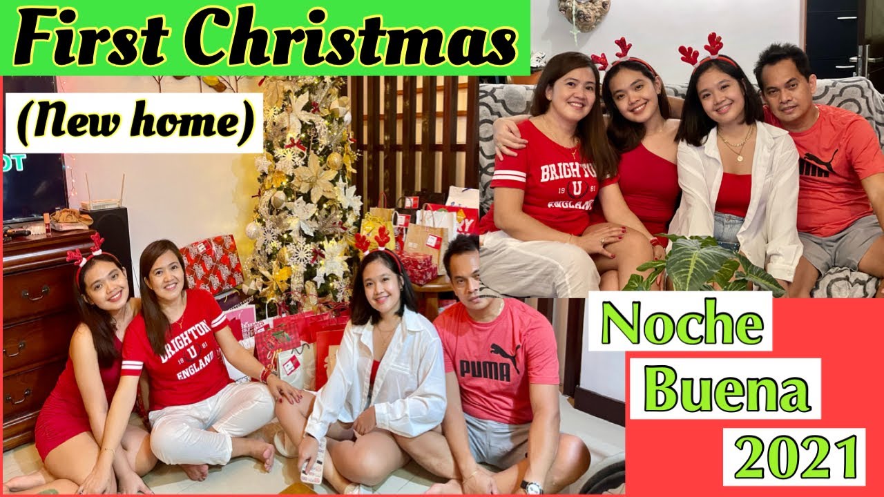 First Christmas(new home)Noche Buena w/ Family
