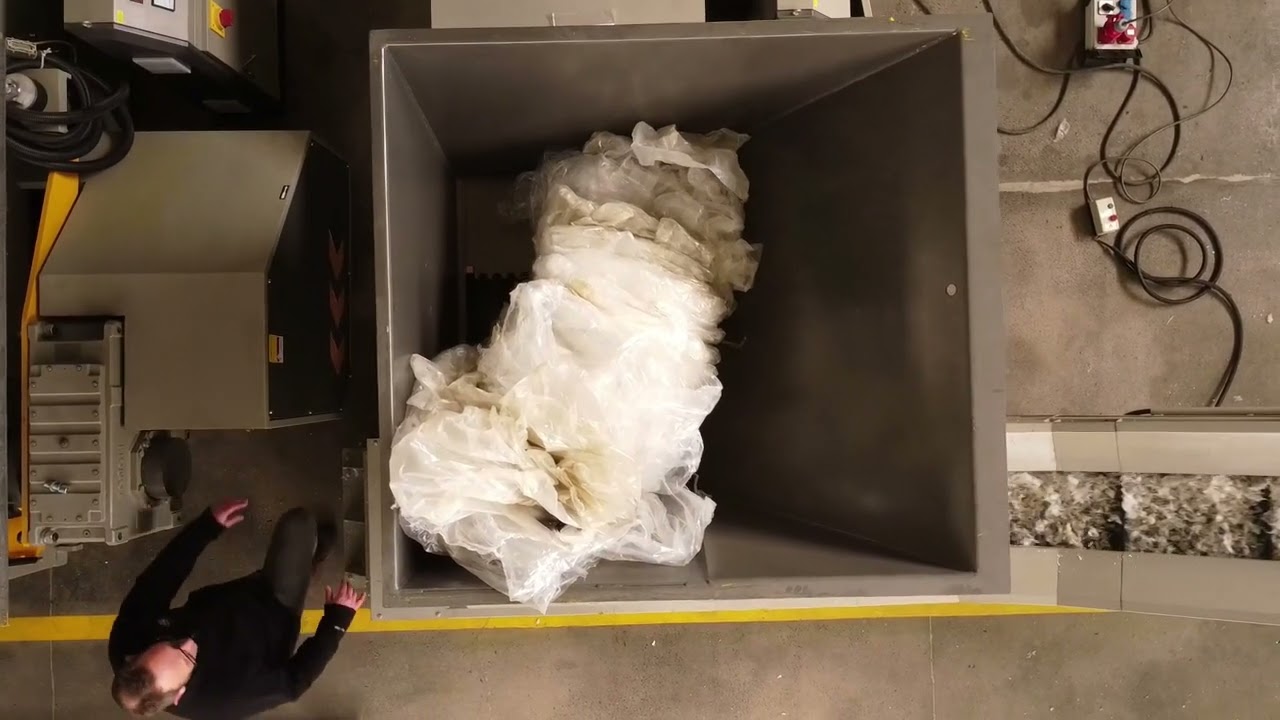 Genox V800F &ndash; Mielenie folii LLDPE | Profesjonalna maszyna do recyklingu tworzyw | P&F Wartacz