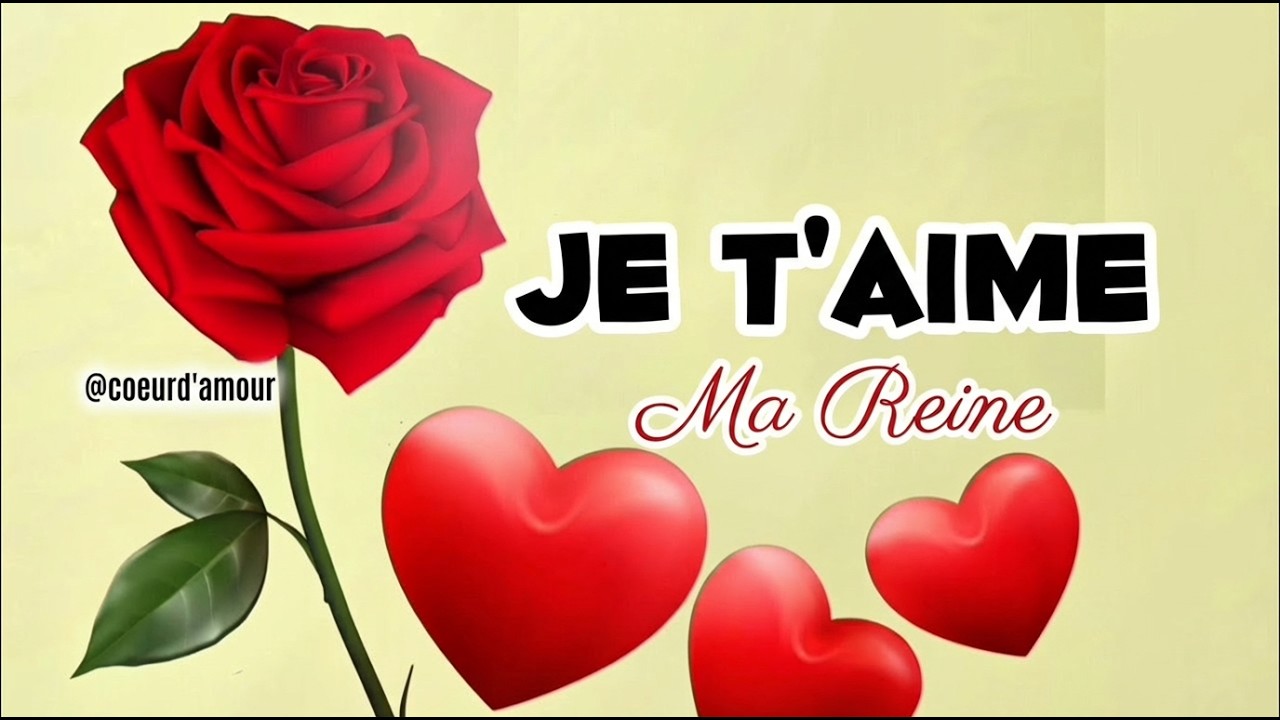 Je t’aime de la plus belle façon – Lettre remplie de mots romantiques