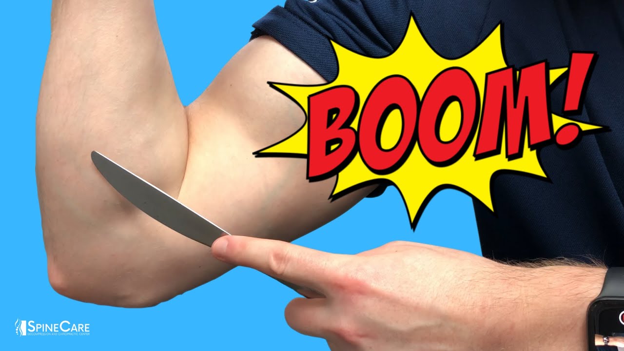 Fast Elbow Pain Relief Fix (Using Just a BUTTER KNIFE!)