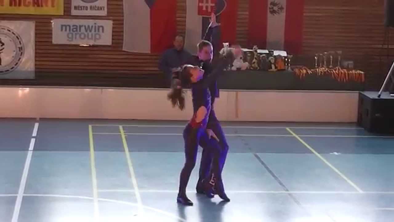 Roman LAUFKA Veronika KORDÍKOVÁ, finále žáci